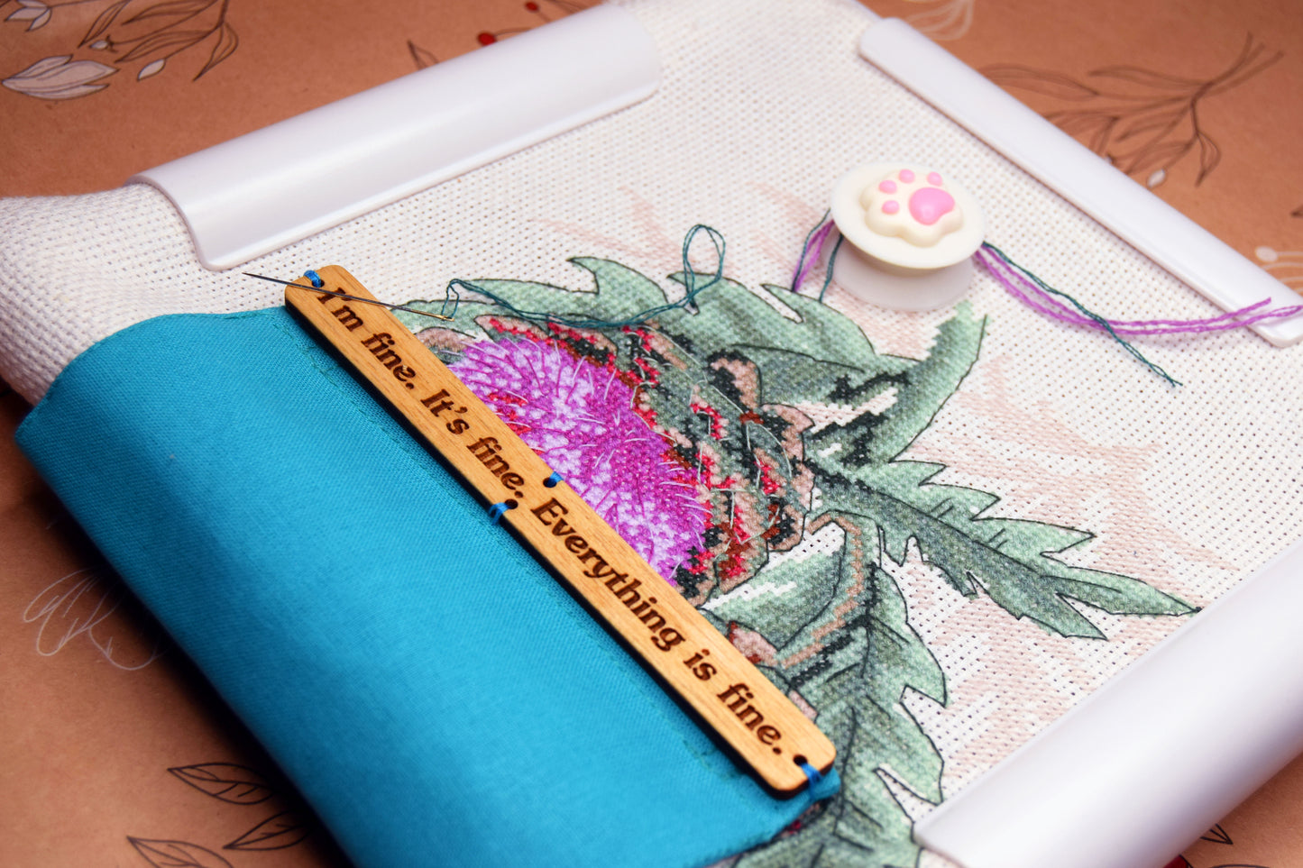 needle minder cross stitch counter keepers extra fabric embroidery parking bobbin magnetic dariamakes cross stitch kit embroidery kit gift for mother gift for granny gift for stitcher embroidery gift grime guard universal magnetic クロスステッチ刺繍ツール Kreuzstich-Stickerei vyšívání křížkovým stehem broderie au point de croix κέντημα με σταυροβελονιά ricamo a punto croce 크로스 스티치 자수 krustdūrienu izšūšana siuvinėjimas kryželiu bordado em ponto cruz