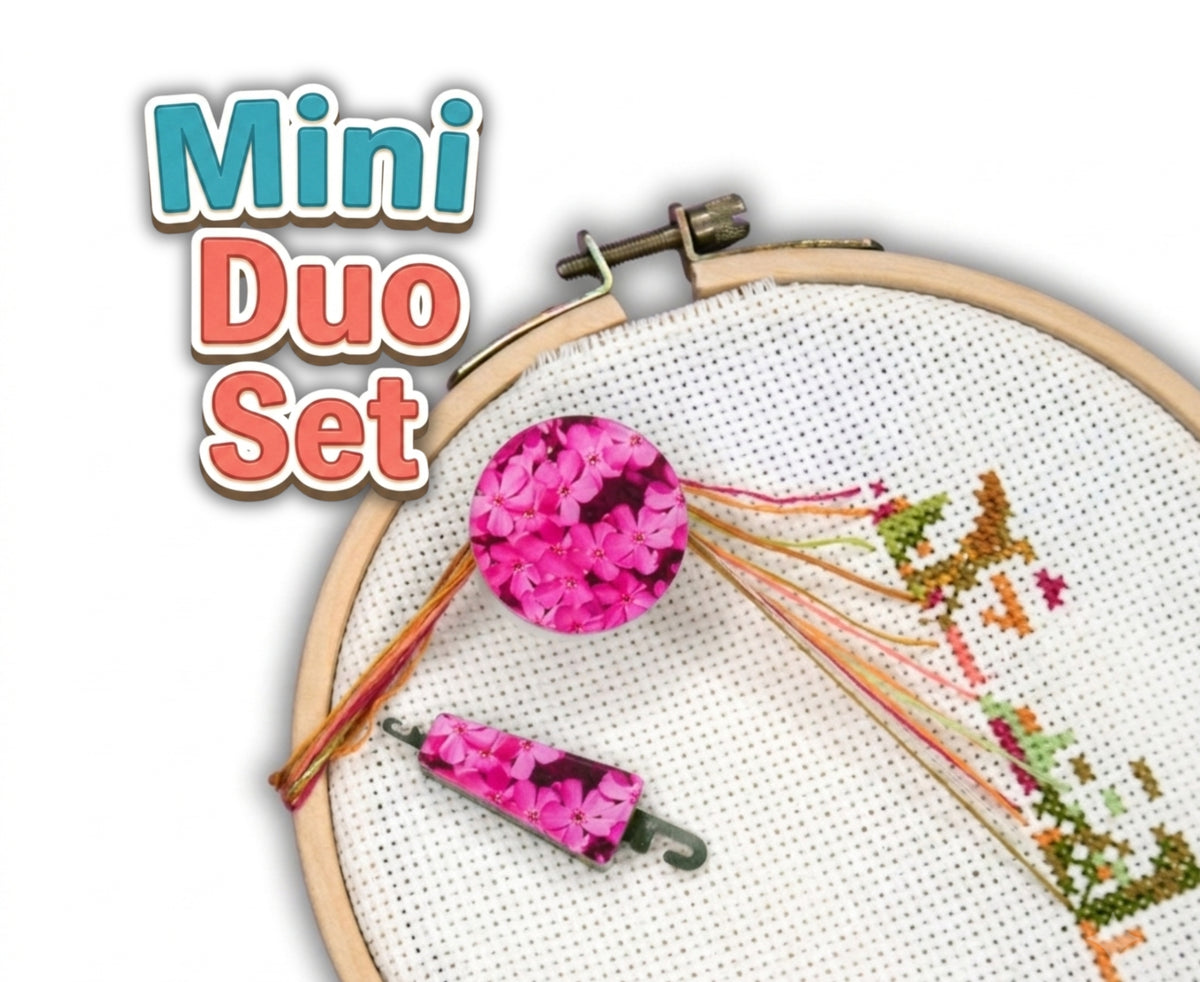 Parking bobbin - Parked floss can then be wrapped neatly into the parking magnetic bobbin and out of the way! It is very useful on the embroidery frame to hold the threadsEach item is created with attention to detail and a cute kitten design that adds personality to your embroidery workspace