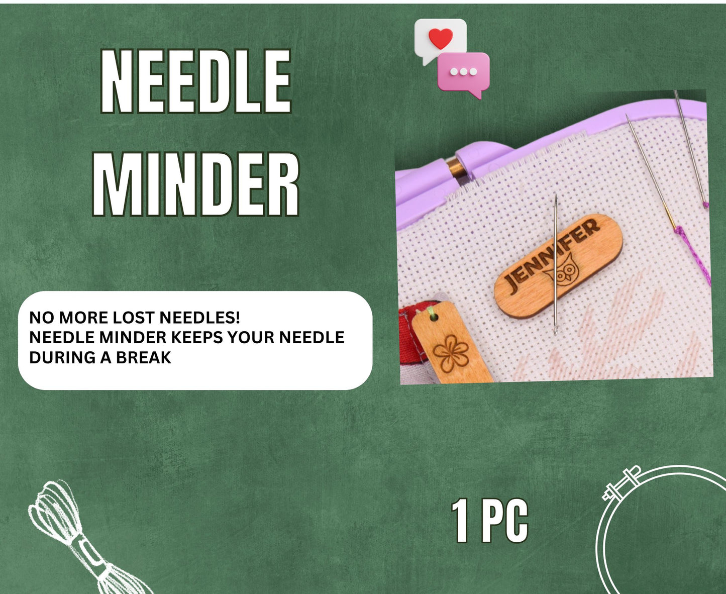 needle minder cross stitch counter keepers extra fabric embroidery parking bobbin magnetic dariamakes cross stitch kit embroidery kit gift for mother gift for granny gift for stitcher embroidery gift grime guard universal magnetic