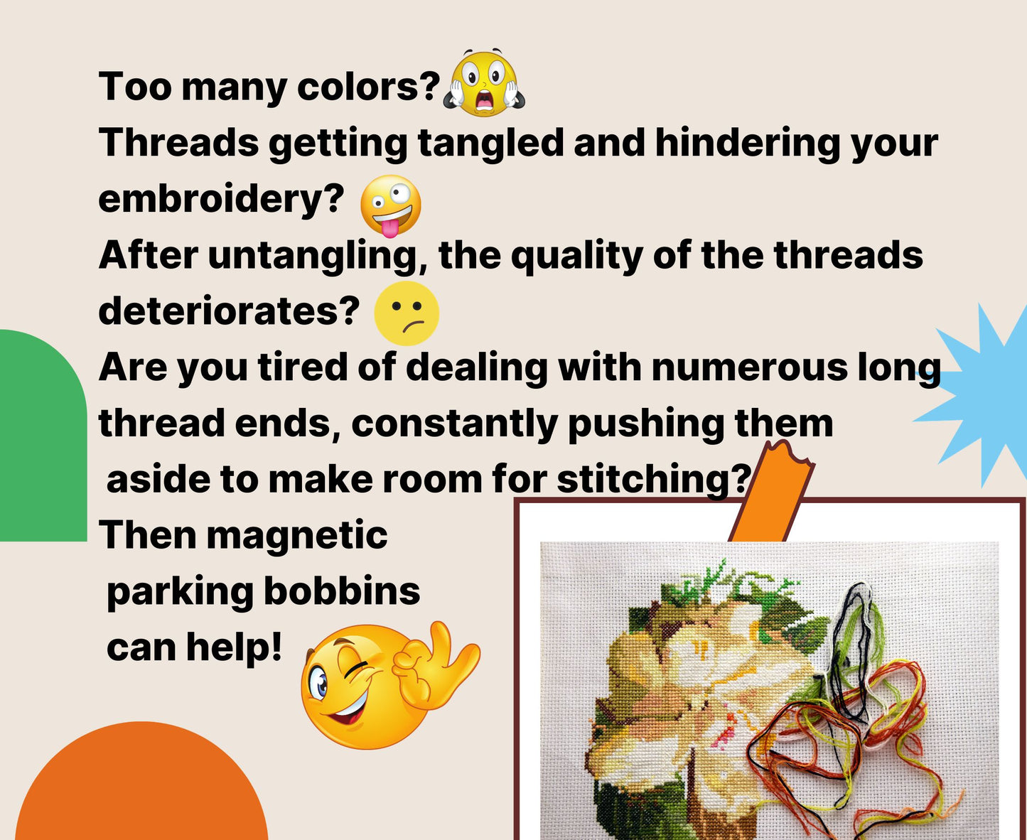 parking bobbins for cross stitching embroidery bobbins magnetic parking method cross stitch Magnetic clips for tightening floss Cross stitch parking bobbins for embroidery frame scroll rod qsnap hoop Tension clips thread catcher magnet クロスステッチ刺繍ツール Kreuzstich-Stickerei vyšívání křížkovým stehem broderie au point de croix κέντημα με σταυροβελονιά ricamo a punto croce 크로스 스티치 자수 krustdūrienu izšūšana siuvinėjimas kryželiu bordado em ponto cruz