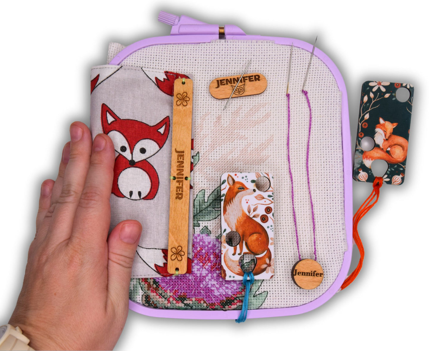 needle minder cross stitch counter keepers extra fabric embroidery parking bobbin magnetic dariamakes cross stitch kit embroidery kit gift for mother gift for granny gift for stitcher embroidery gift grime guard universal magnetic