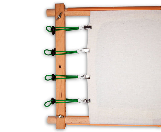Scroll Frame Tensioners - Keep Your Fabric Tight and Easy to Stitch