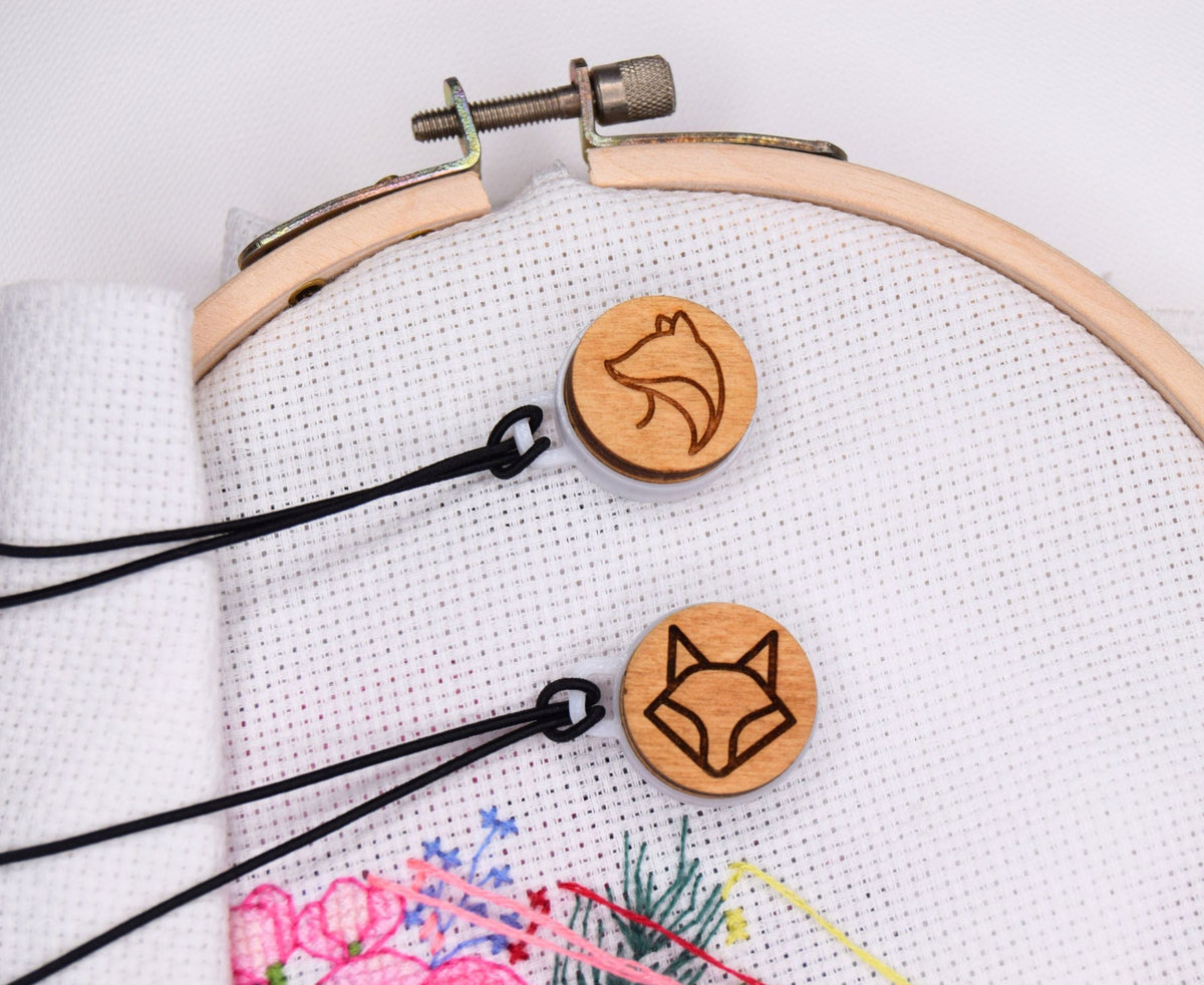 Keepers for cross stitch