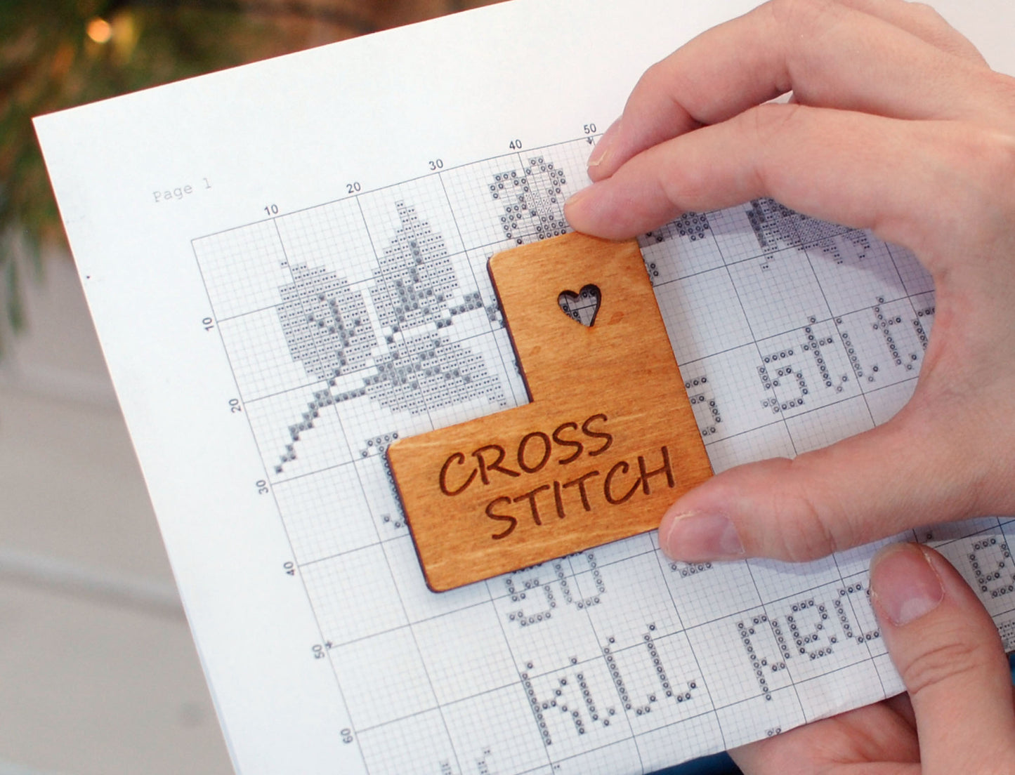 Cross stitch Pattern Helper 1 pc Daria Makes