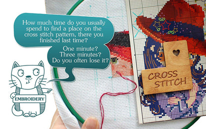 Cross stitch Pattern Helper 1 pc Daria Makes