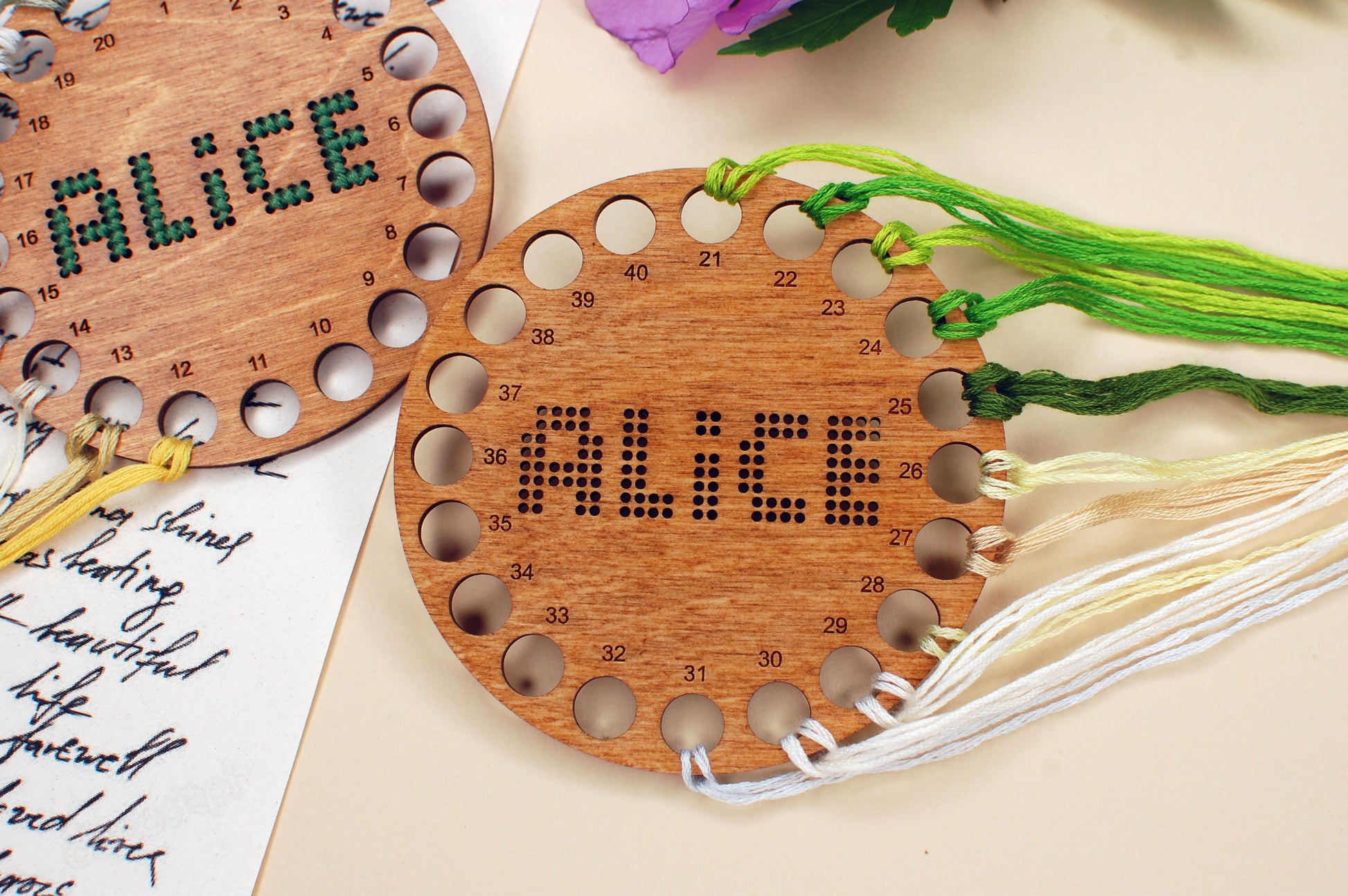 Dariamakes floss orgaizer cross stitch