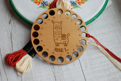 Cut from durable natural wood
Lightweight, smooth, and easy to use. Great for embroidery, cross stitch
Makes a thoughtful gift for stitchers, gift for mom, gift for her birthday and craft lovers
This personalized embroidery tool keeps your threads beautiful, tidy, and close at hand.
Perfect as an embroidery gift — or a lovely treat for yourself! Dariamakes brand