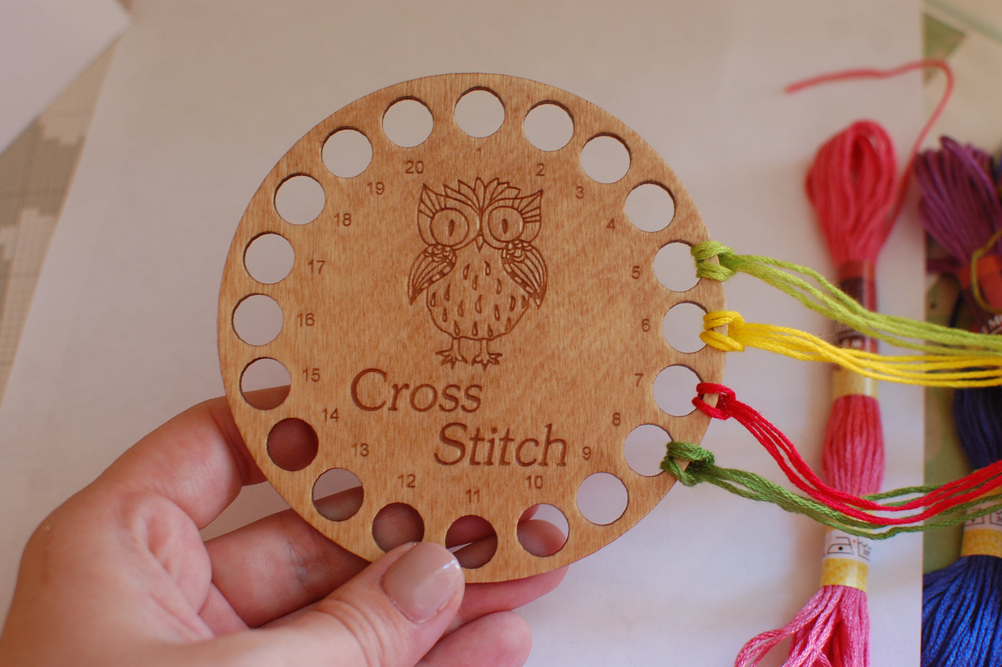 Cross stitch storage Bag and Accessory set