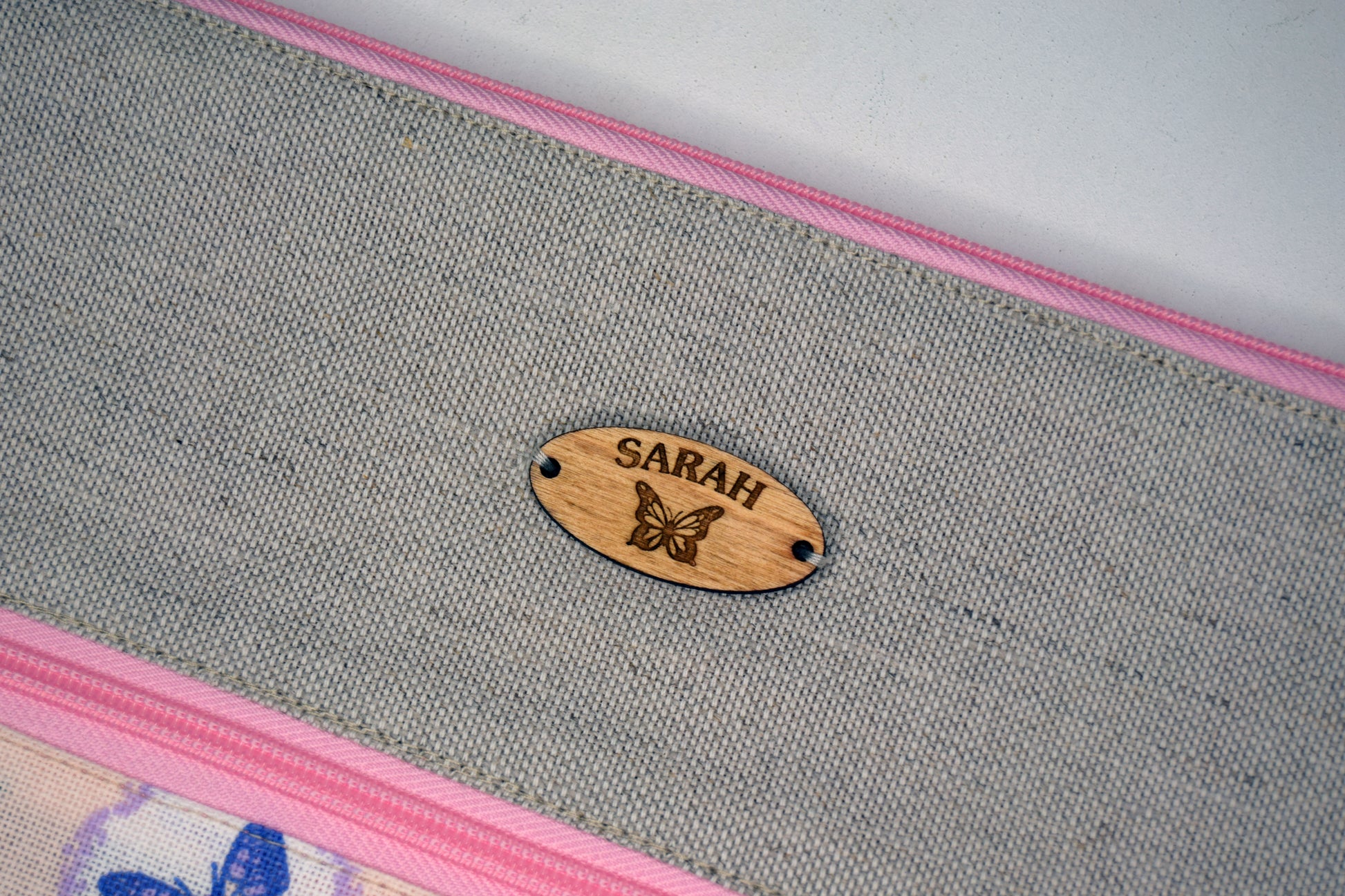 Dariamakes cross stitch project bag