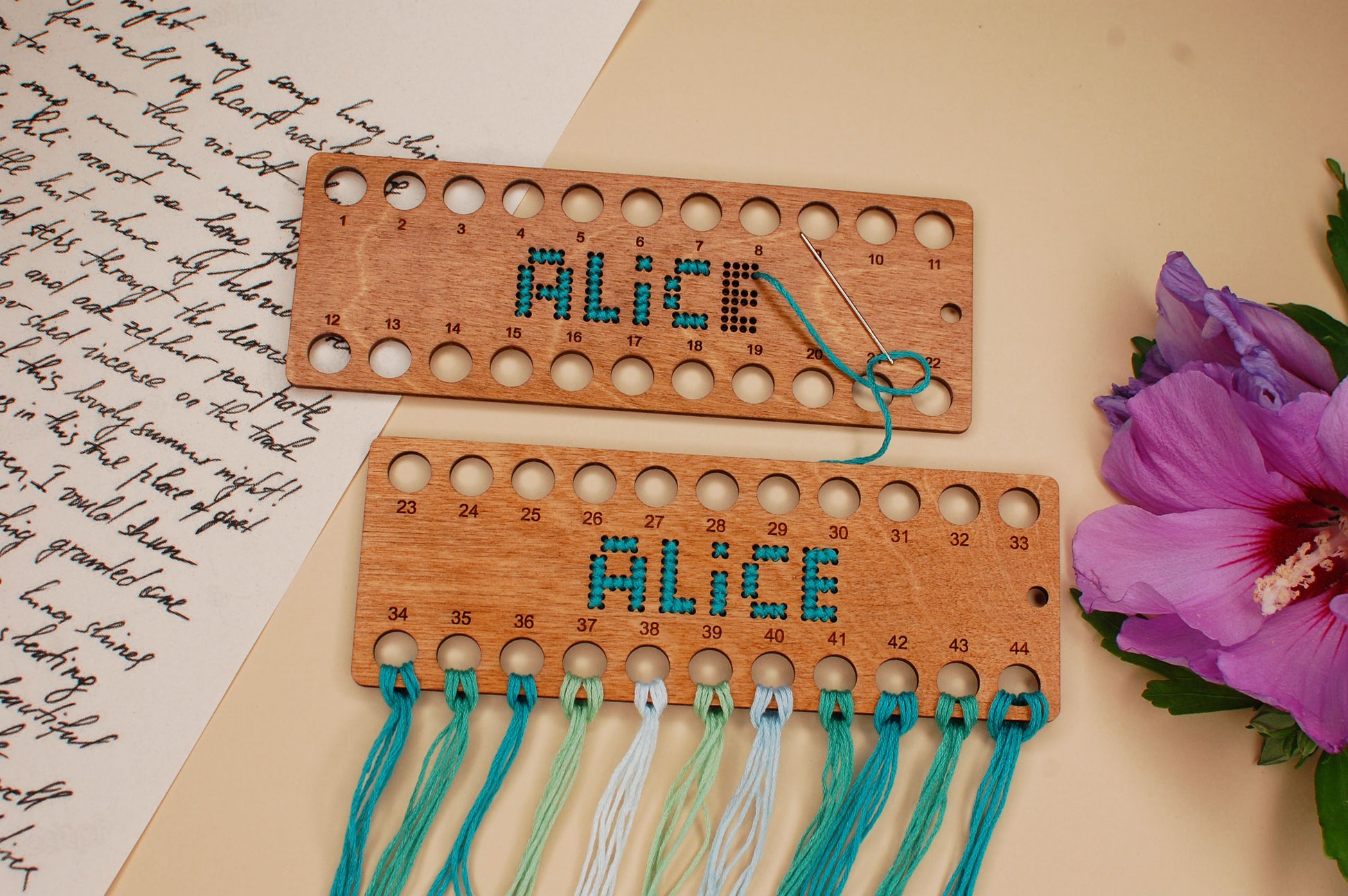 Cross stitch floss organizer embroidery kit accessory Dariamakes