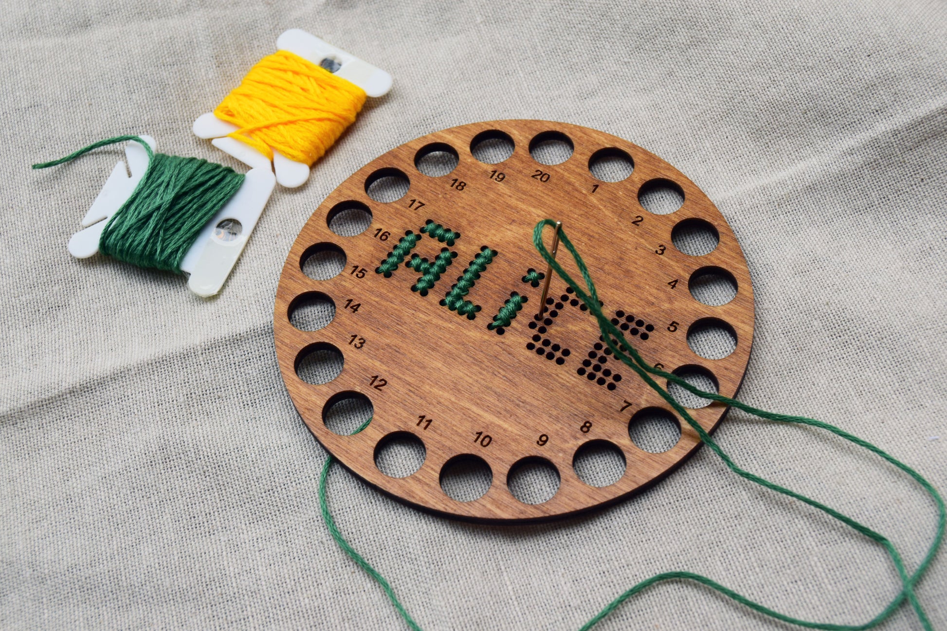 Cross stitch floss organizer embroidery keeper
