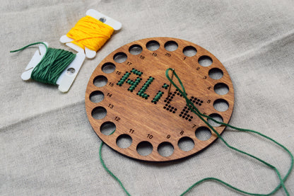 Cross stitch floss organizer embroidery keeper