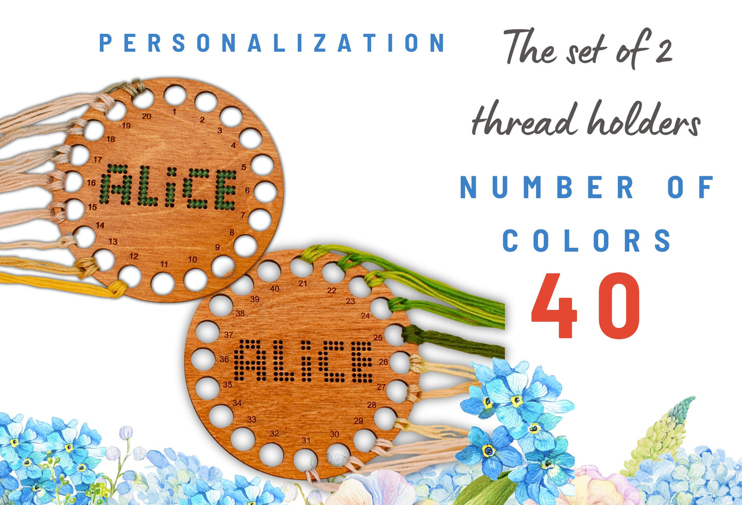 Dariamakes floss orgaizer cross stitch