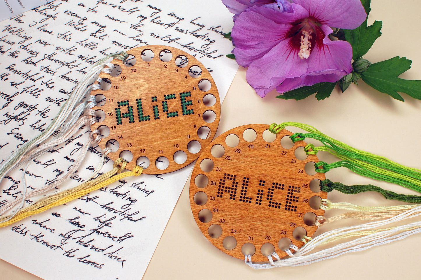 Dariamakes floss orgaizer cross stitch