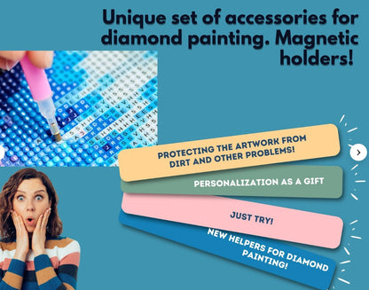 Diamond Painting Fix Tools - 2 pcs - Accessory for diamond painting kits for adults