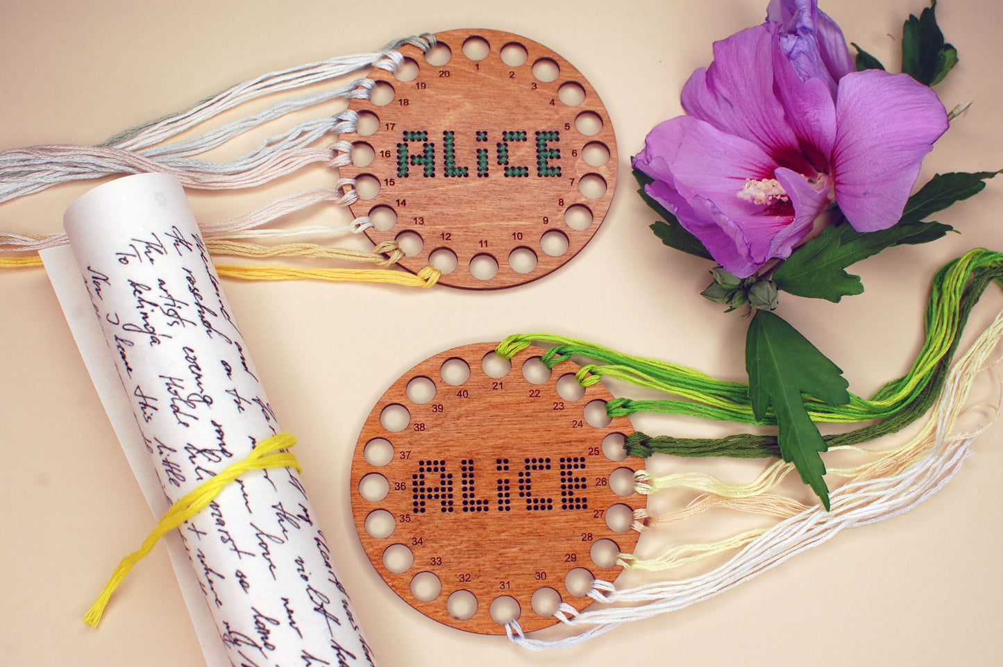 Dariamakes floss orgaizer cross stitch