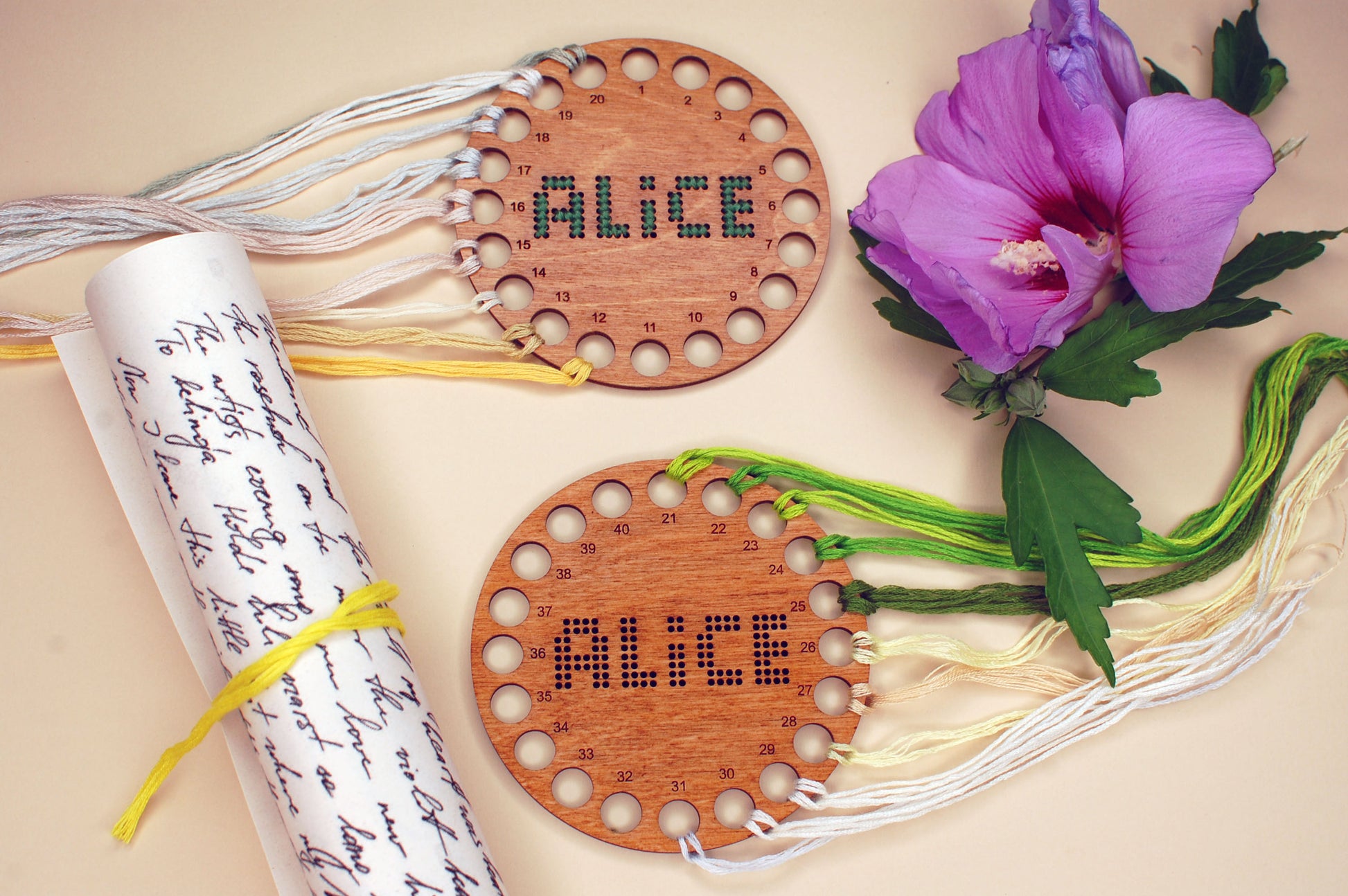 Dariamakes floss orgaizer cross stitch