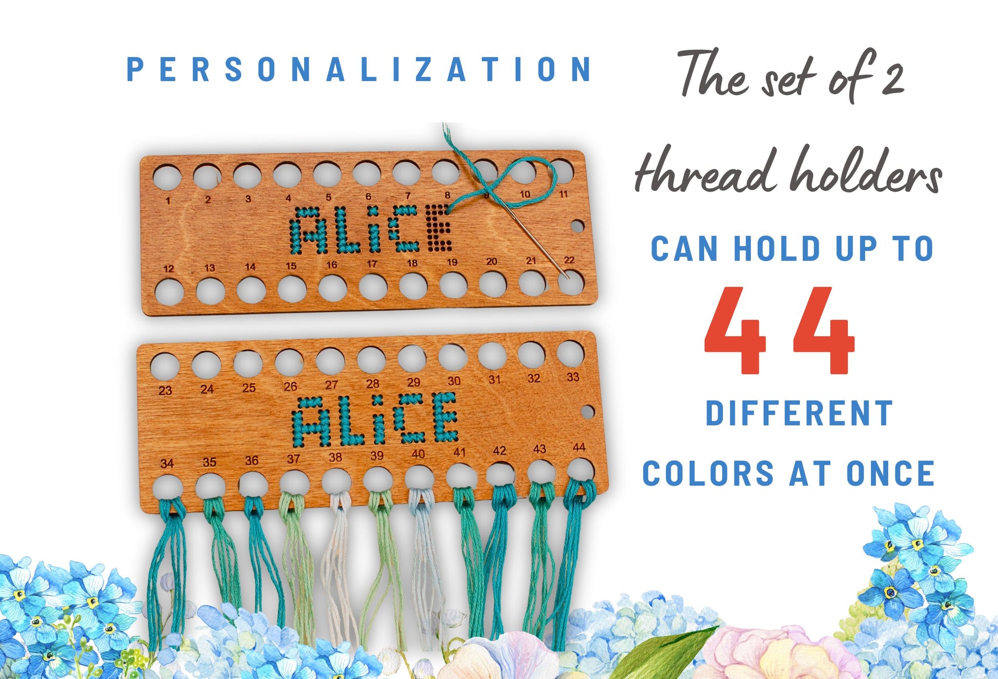 Cross stitch floss organizer embroidery kit accessory Dariamakes