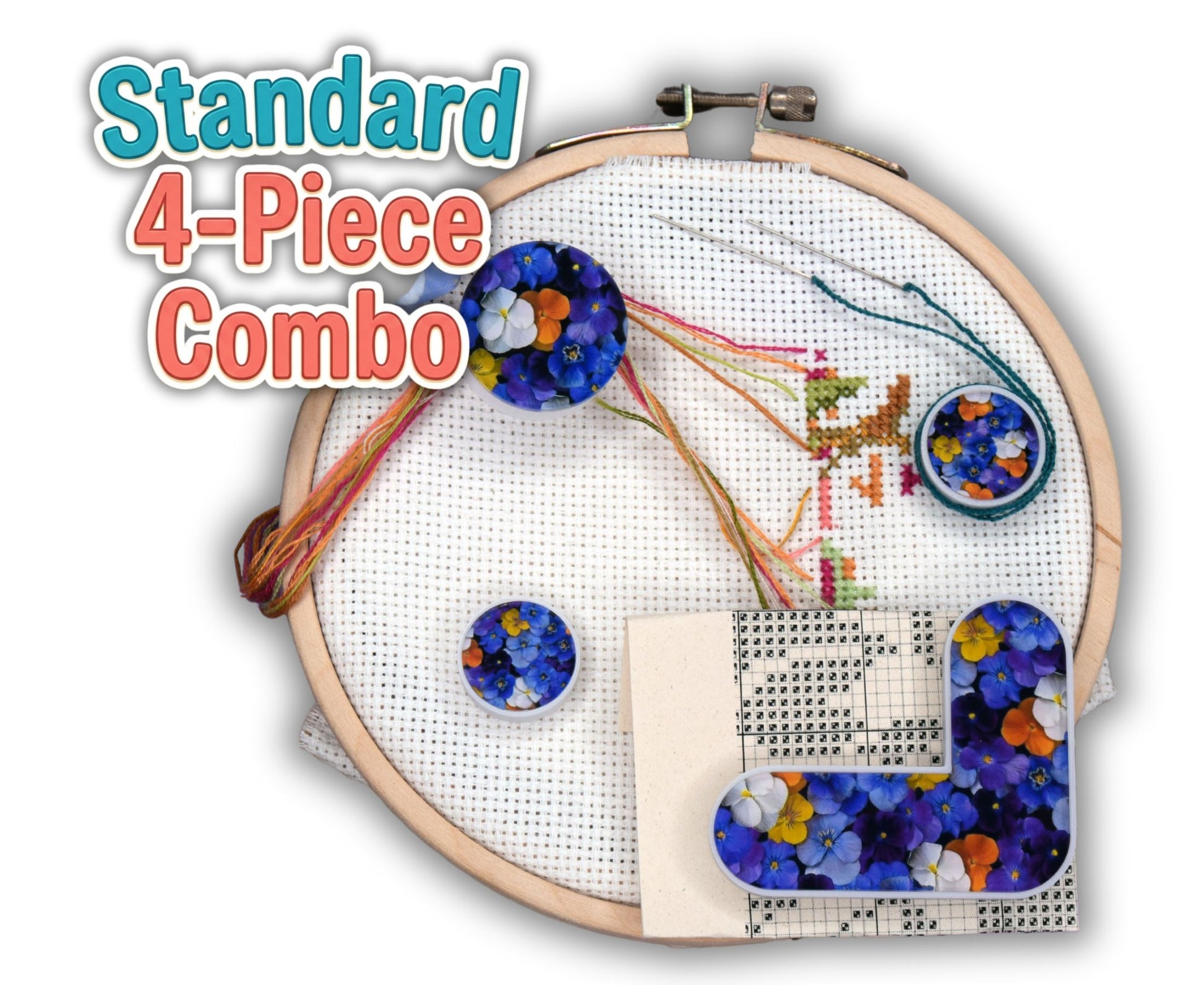 Cross stitch accessory set Daria Makes