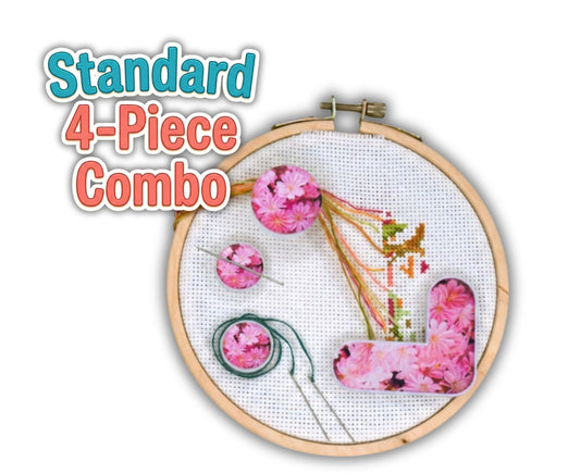 Standard 4-Piece Combo - Accessory set "Light Pink"  Daria Makes