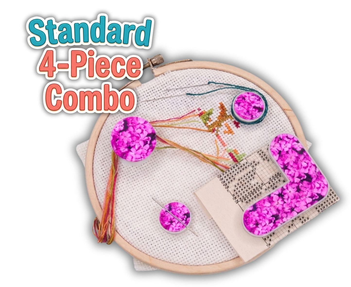 Cross stitch accessory set Daria Makes embroidery