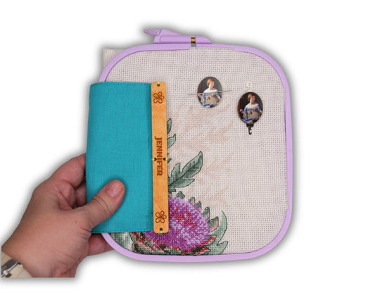 Universal magnetic grime guard cross stitch Dariamakes