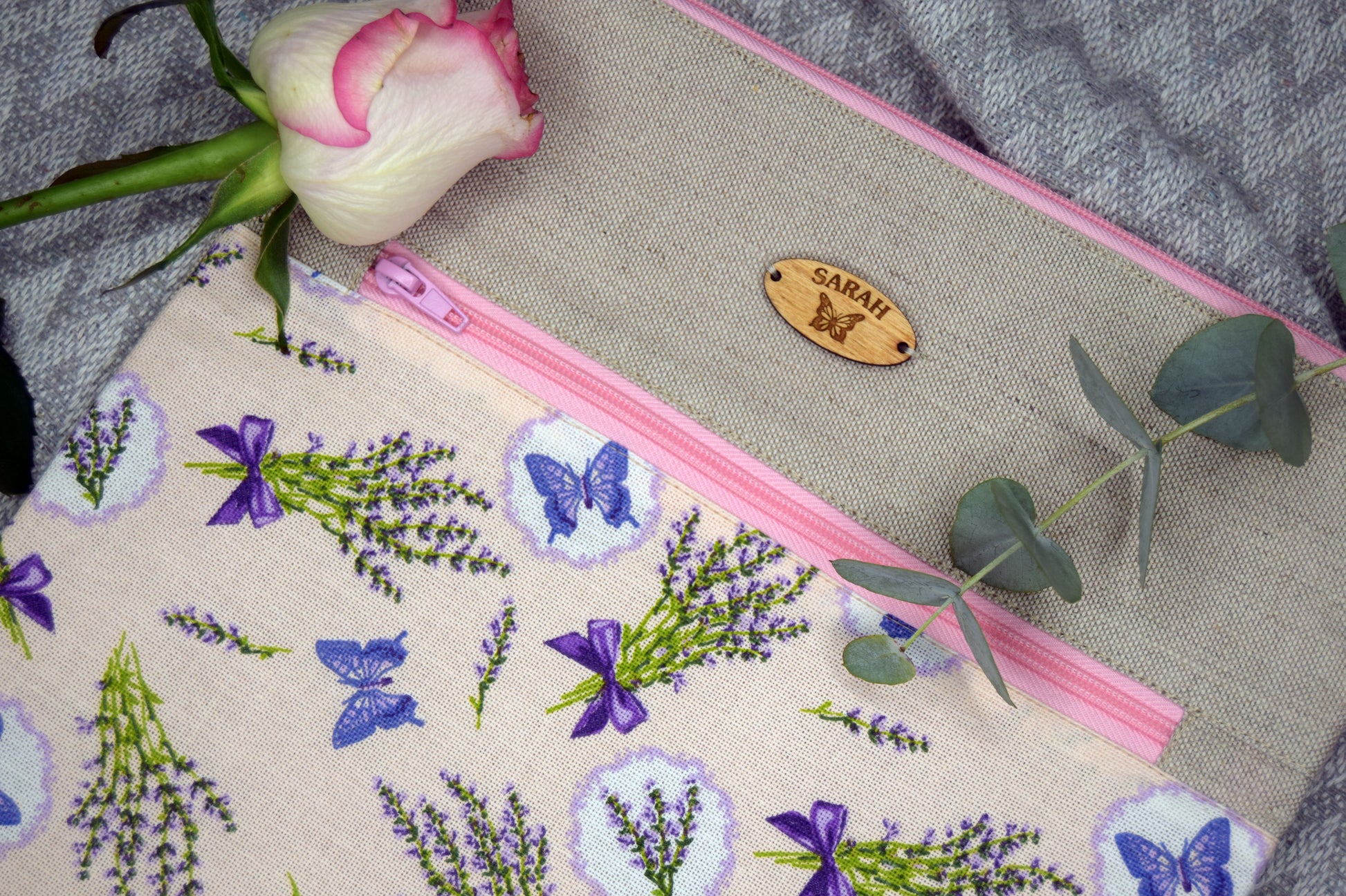 Dariamakes cross stitch project bag