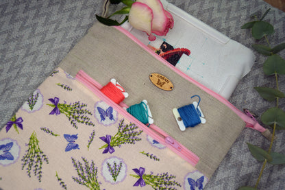 Cross stitch storage Bag and Accessory set