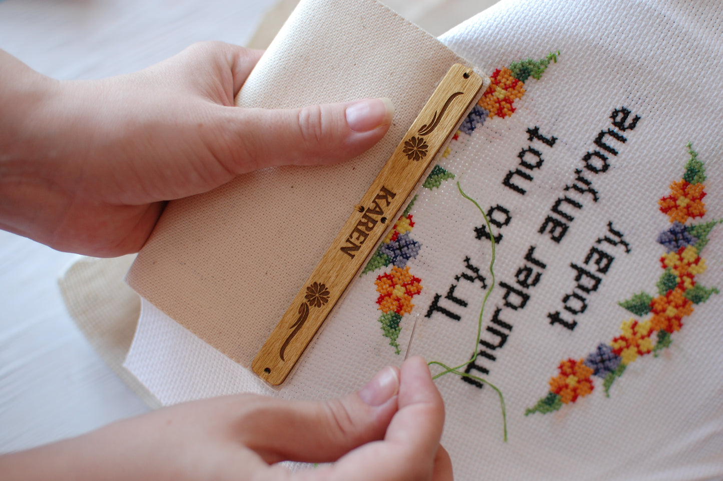 Universal Magnetic Grime Guard for qsnap hoop scroll frame 8×8 11×11 11×17 frame Personalization