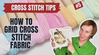 Cross stitch counter ( thread picker) and needle minder The set of 2 tools for cross stitch needlework accessories
